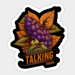 Vintage Talking Heads - Save the Plant Sticker